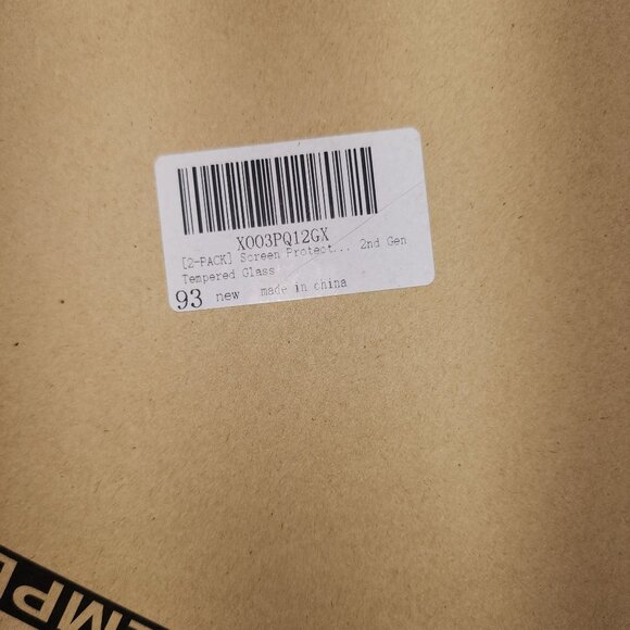 NIP Glass Screen Pro Premium Tempered 2 Pack 2nd Generation Screen Protector - Picture 3 of 3